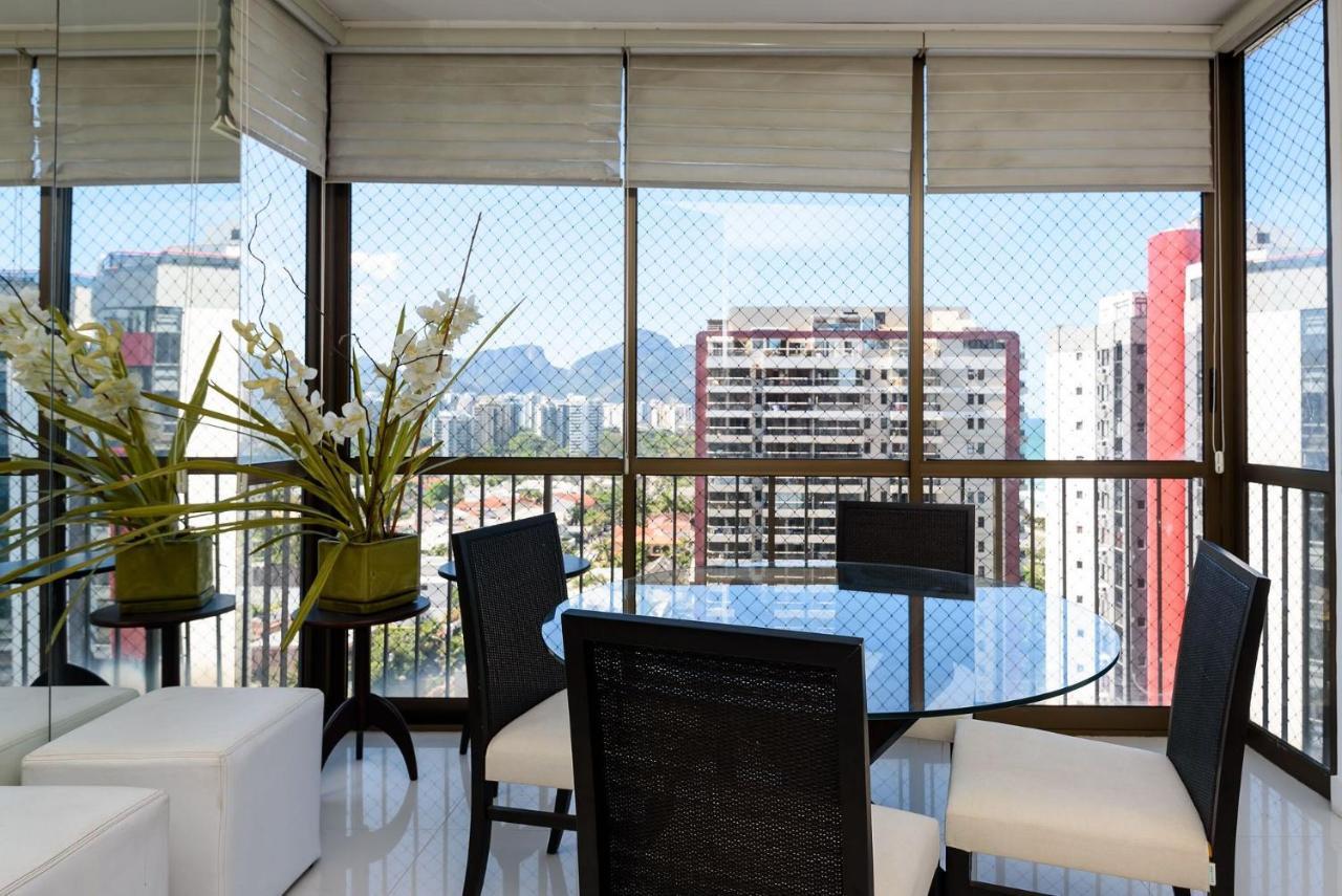 Апартаменты Omar Do Rio - Lc 1203 Moderno 2Qts Beira-Mar, Com Vista E Piscina, Academia, Quadra De Esportes E Smart Tv Рио-де-Жанейро Экстерьер фото