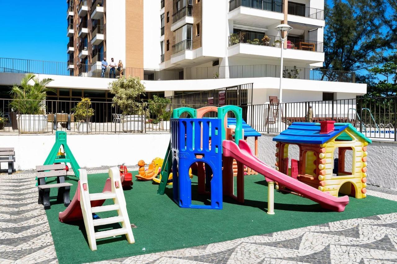Апартаменты Omar Do Rio - Lc 1203 Moderno 2Qts Beira-Mar, Com Vista E Piscina, Academia, Quadra De Esportes E Smart Tv Рио-де-Жанейро Экстерьер фото