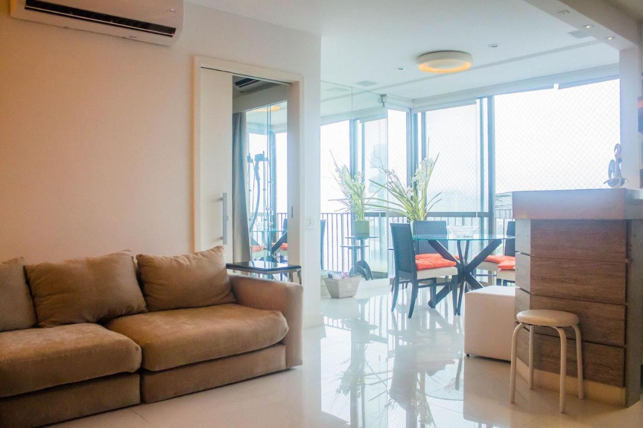 Апартаменты Omar Do Rio - Lc 1203 Moderno 2Qts Beira-Mar, Com Vista E Piscina, Academia, Quadra De Esportes E Smart Tv Рио-де-Жанейро Экстерьер фото