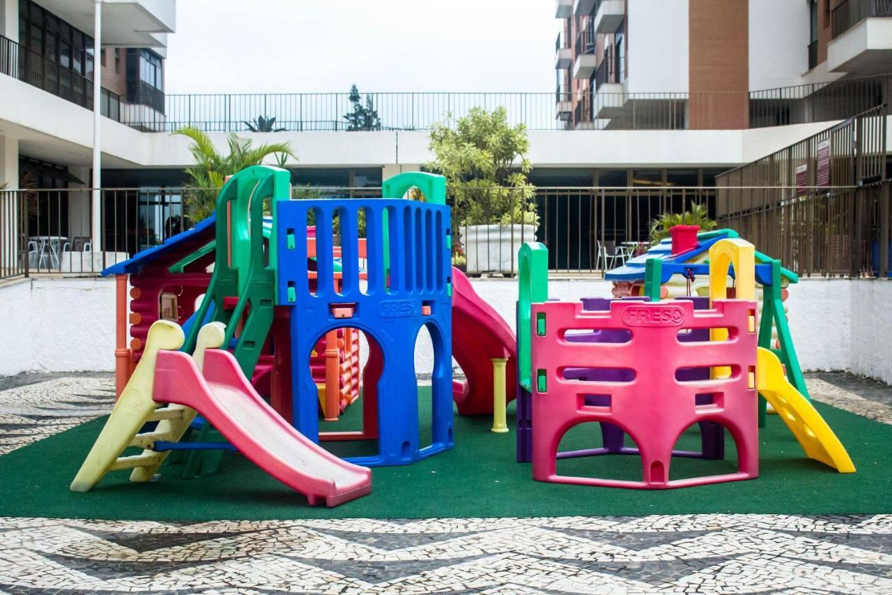 Апартаменты Omar Do Rio - Lc 1203 Moderno 2Qts Beira-Mar, Com Vista E Piscina, Academia, Quadra De Esportes E Smart Tv Рио-де-Жанейро Экстерьер фото